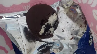 Alfajor oreo comido???
