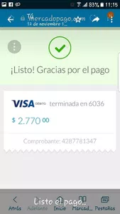 Devolución del dinero