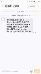 Cancelar debitos pendientes y dejen de molestar con msjs!!!