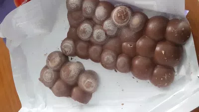 Chocolates en mal estado