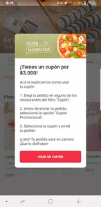 Cupón promocional