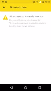 No puedo entrar a mi cuenta