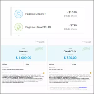 Pagos no imputados / no acreditados a las empresas