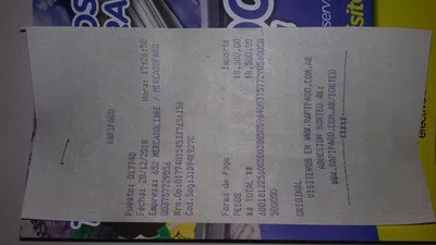 Quiero el total de lo depositado a ese  ese estafador