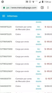 Devolución de mi dinero retenido y devolución de mis cargos excesivos por envio