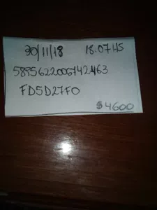 Comprobante de pago