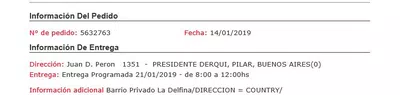 Demora de entrega