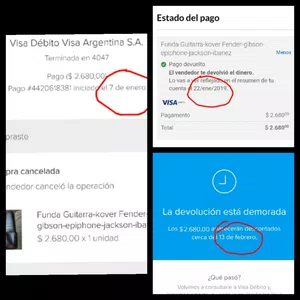 Que me. regresen el dinero