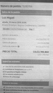 Que me devuelvan la totalidad del pago que se hizo