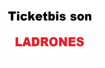 Ticketbis son un fraude
