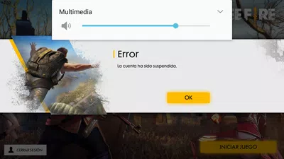 Desbloqueó de mi cuenta en free fire