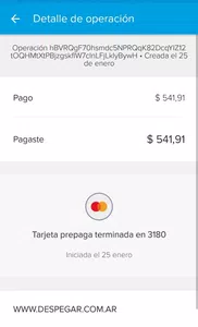 Reintegro de una compra no efectuada