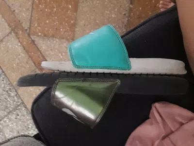 Chanclas nike!