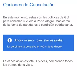 Consulta urgente / cancelación dentro de 24 horas