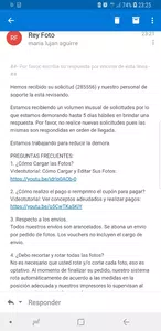 Devolución del dinero