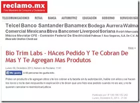 El producto o el rembolso