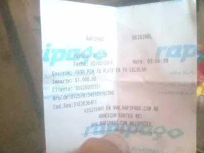 Necesito el dinero que deposite
