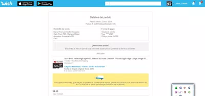 Solucion a articulo que no me llega