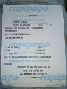 El reembolso de mi dinero