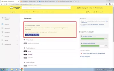 Suspendimos tu cuenta