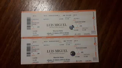 Cambio de entradas
