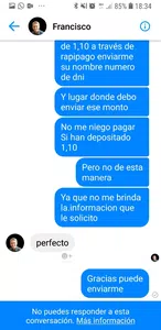 Por que debo pagar un crédito  y una multa a empresa francisco finanzas