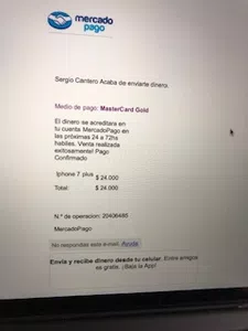 Me estafaron con un correo falso de mercado pago