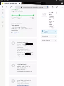 El vendedor los datos de envío no son los que propocione al comprar!