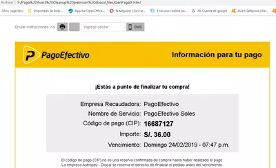 Todavía no tengo operativo, en mi computadora,mi servicio pagado