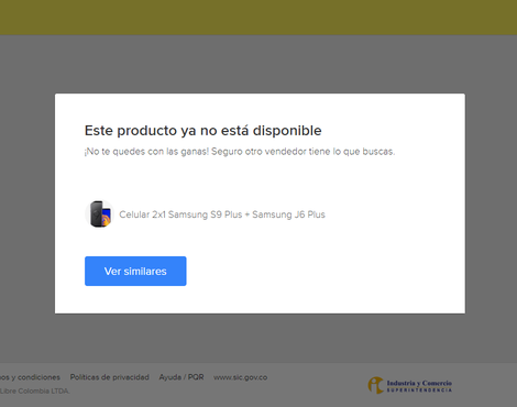 Este producto no se encuentra disponible