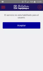 No puedo cobrar