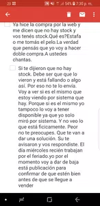 Sin respuestas,o estafa