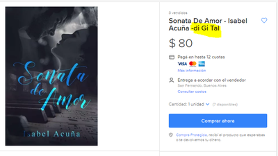 El sitio no toma medidas contra vendedores ilegales de libros digitales PDF!!