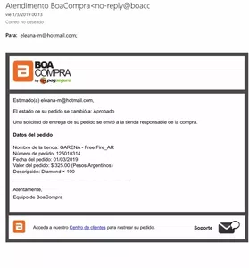 Compra de pase mensual no recibida