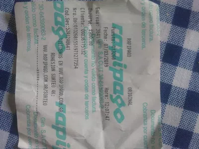 Me cobraron algo que no  recibí