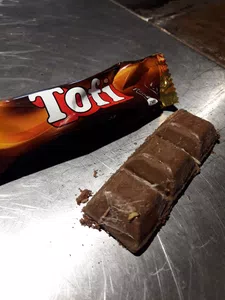 Gusanos en el chocolate