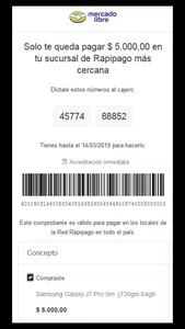 Compra de celular