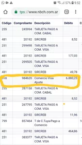 Debito automatico de mi caja de ahorro