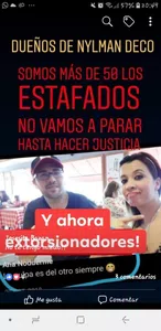 Me estafaron