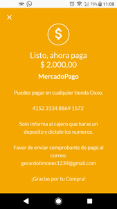 Devolución del dinero
