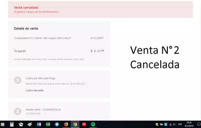 No me devolvieron una parte de mi dinero por ina compra que devolvi