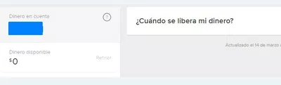 Mercado pago no me permite retirar mi dinero