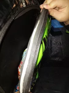 Mochila zombie infection que duró un solo día de uso