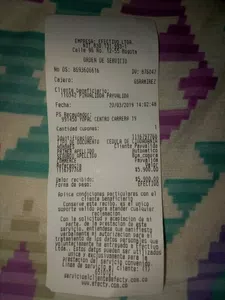 Que paso con la compra que se hizo?