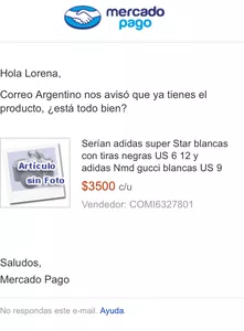 Entrega con faltante y errónea