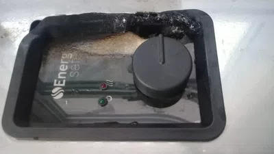 Termotanque energy safe incendiado