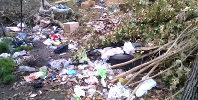 Mugre por doquier en alte brown como nunca antes