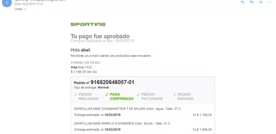 No  me entregan mi pedido hace ya 15 dias