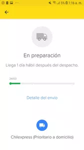 No puedo confirmar producto