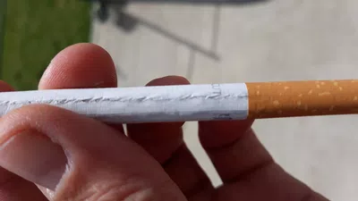 Cigarrillos en mal estado